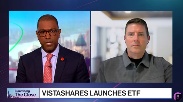 Bloomberg TV: AI sector outlook for 2025 with Jon McNeill, former Tesla President and VistaShares ETFs Co-Founder.