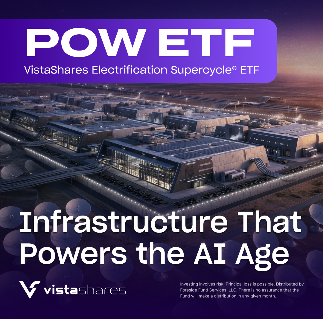 VistaShares Launches the POW ETF to Provide Pure Exposure To The Power Generation Infrastructure Needed For AI To Reach Its Full Potential