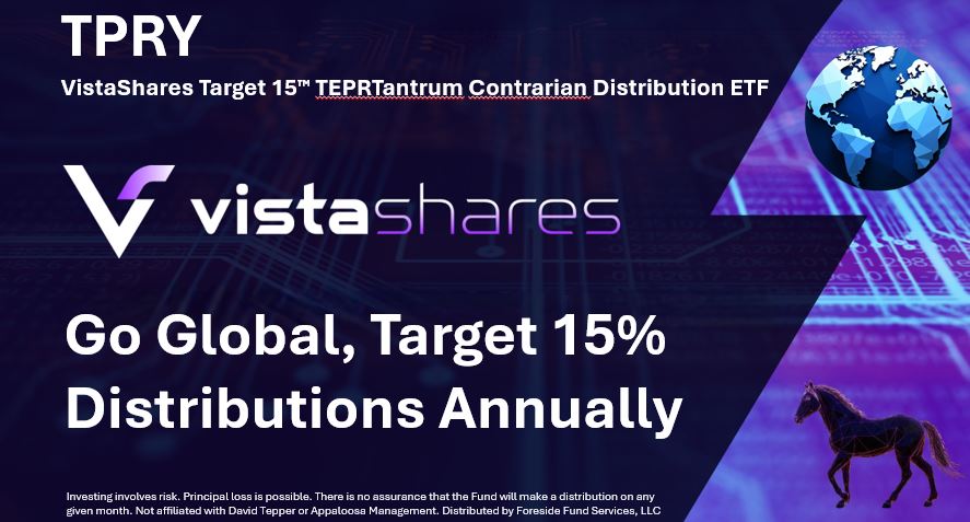 VistaShares Introduces TPRY, the VistaShares Target 15™ TEPRTantrum Contrarian Distribution ETF (TPRY)